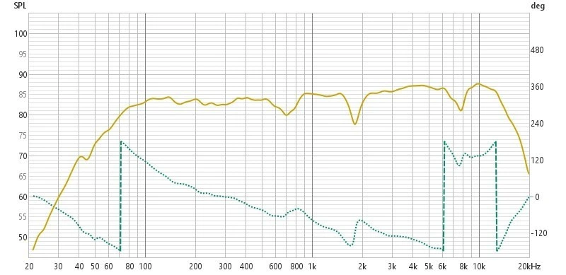 Woofer nearfield a 1 cm